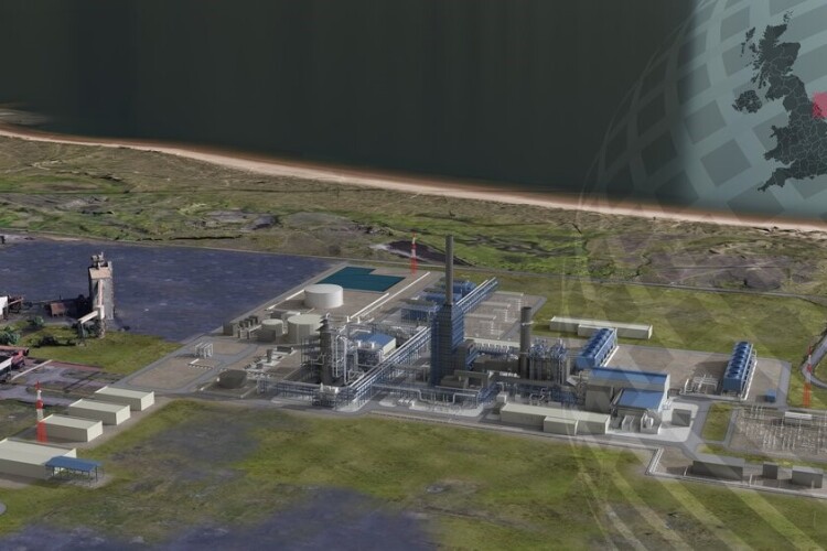 The world's first commercial scale gas-fired power and carbon capture project, in Teesside 