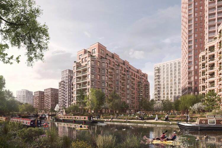 The masterplan is by FaulknerBrowns Architects
