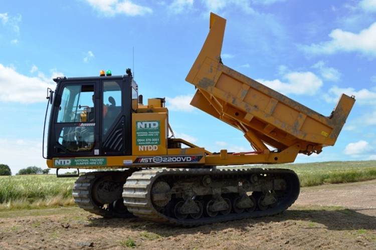 The new company has bought nine of these Morooka MST 2200 VDR machines