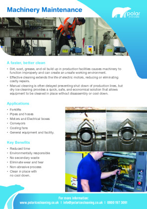 Machine Cleaning Brochure