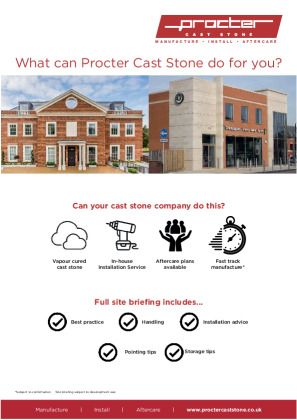 Can your cast stone company do this  Brochure