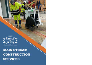 Main Stream Construction Services  Brochure