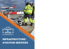 Aviation & Infrastructure Services Brochure