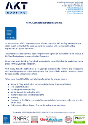 NFRCCPS - Self Certify Brochure