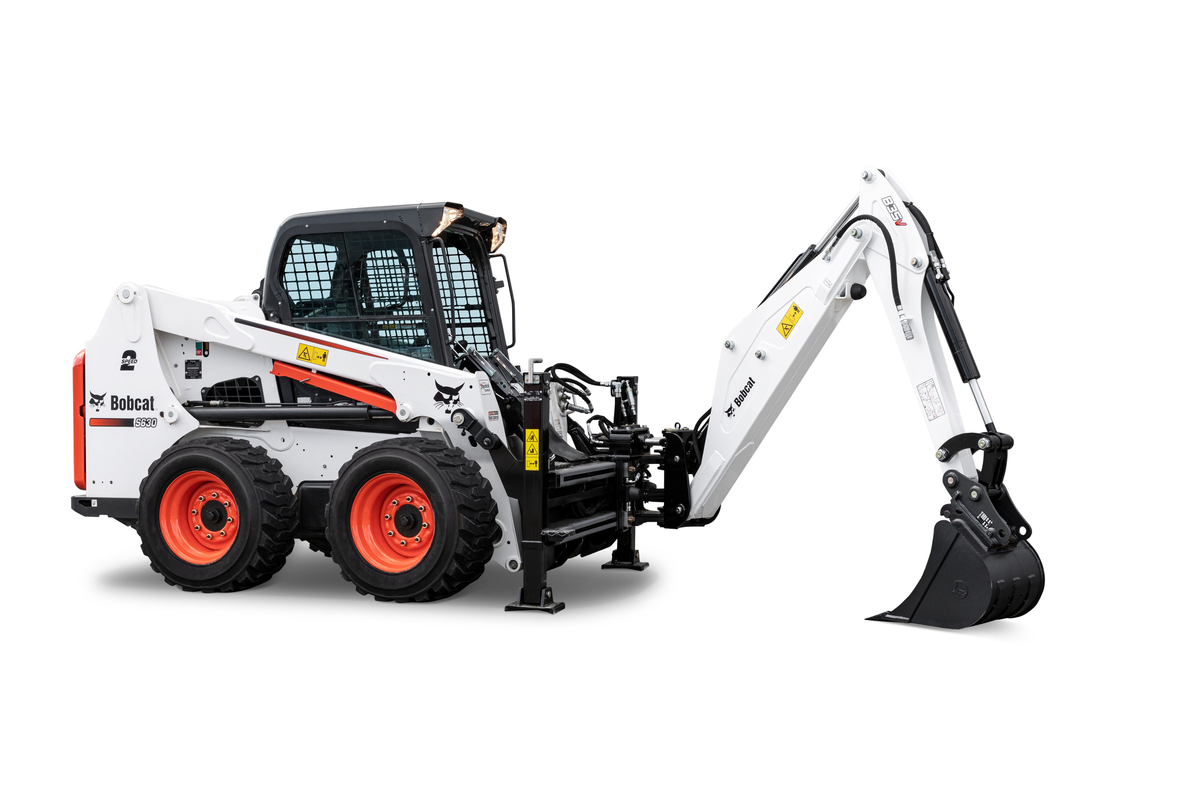 Bobcat has developed a new type of backhoe attachment for its