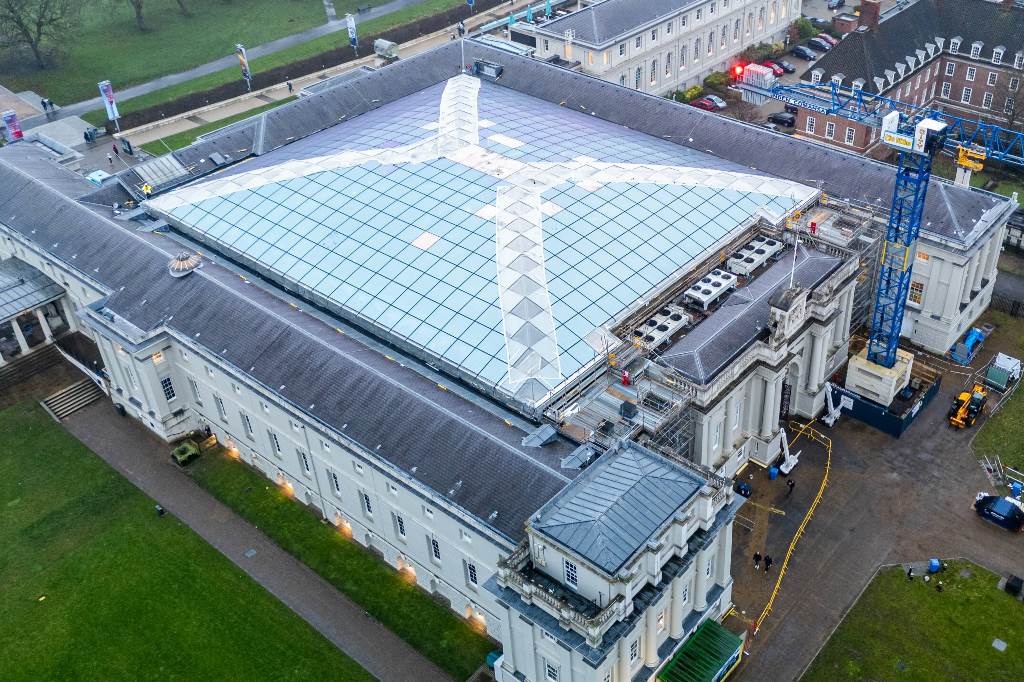 New roof for National Maritime Museum