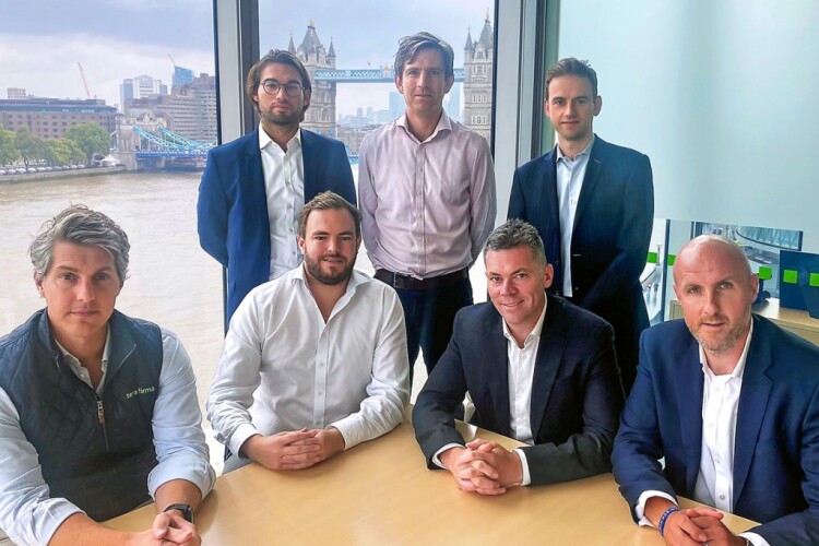 Joe Thompson, Hadleigh Cohen, Richard Hands and David Thomas of Terra Firma&rsquo;s Principal Capital Group with Paul Campbell, Jonathan Bloor and James Bradshaw of Richborough Estates