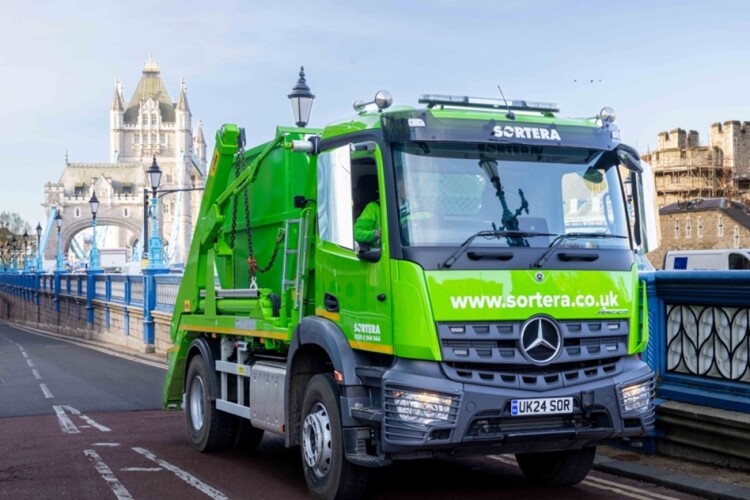 A Sortera truck in London