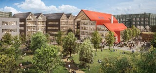 CGI of the Oxford North development