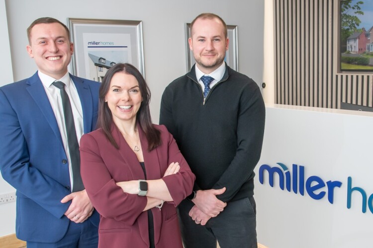 Aaron Grainger (left), Emma Weston (centre) and James O&rsquo;Halloran (right)