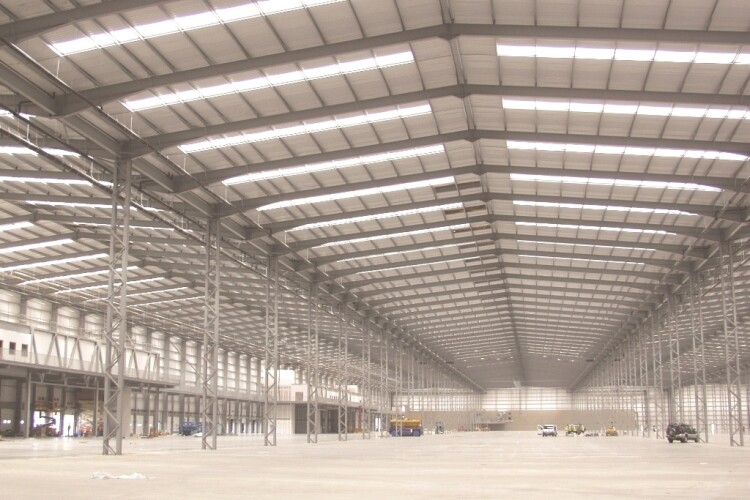 GRP rooflights can still be used in industrial buildings