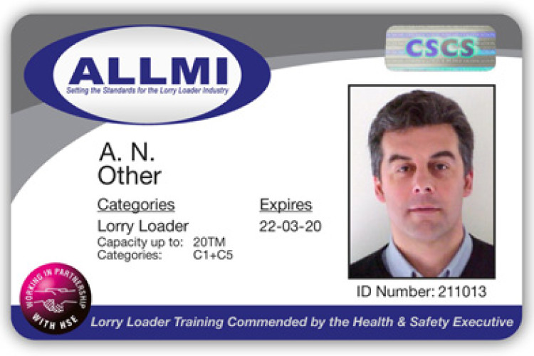 From 1st November, the ALLMI card will carry the CSCS logo
