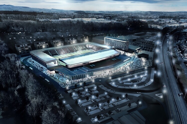 Holmes Miller's vision for new Camperdown stadium in Dundee