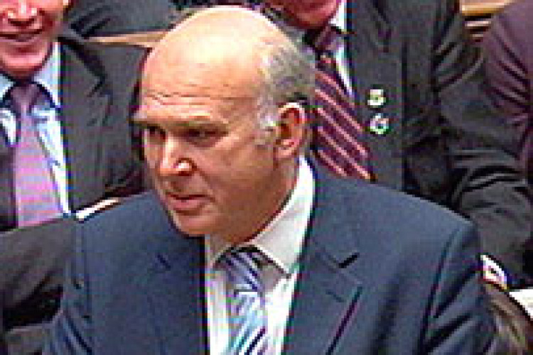 Business secretary Vince Cable