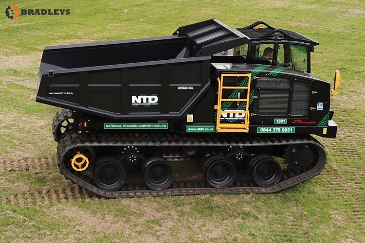 Bradleys added cab roof guards, ladders and other features to the standard Panther T14R