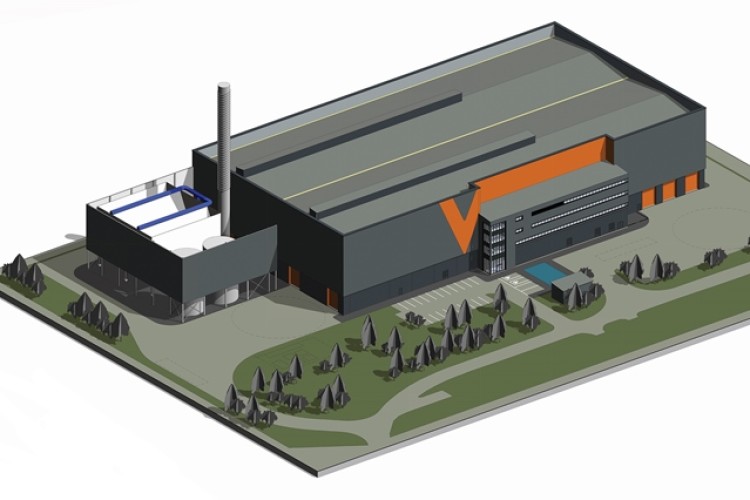 Image of the planned facility