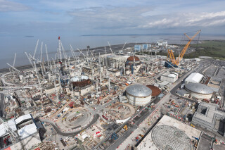 Hinkley Point C nuclear power station under construction by EDF in Somerset is keeping order books healthy for a number of UK suppliers. 