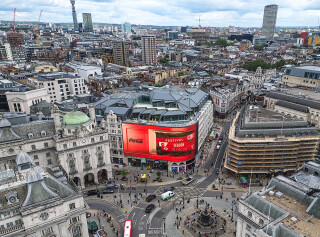 Severfield supplied 1,500 tonnes of structural steelwork for this seven-storey office, retail and residential development in London’s Piccadilly Circus for Landsec which was completed in 2023.