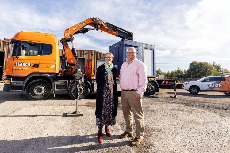 Legal adviser Cathy Cook from LCF Law and Richard Search from William G Search 