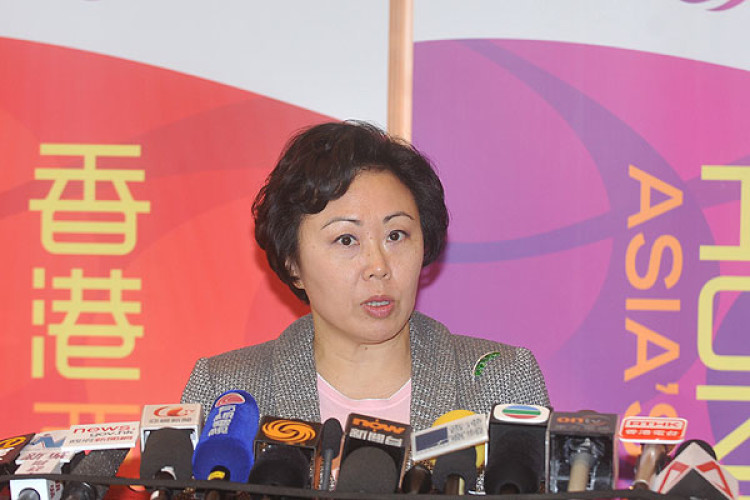 Secretary for transport and housing Eva Cheng