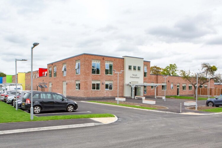 Nottinghamshire County Council&rsquo;s new Orchard School for SEN pupils in Newark, procured by Arc