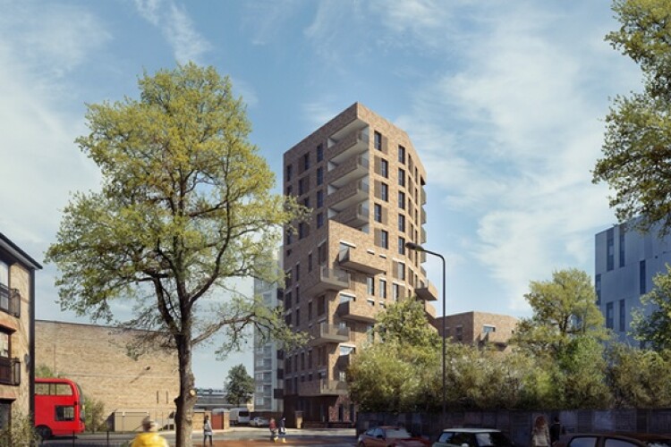 The planned new block on the Rennie Estate