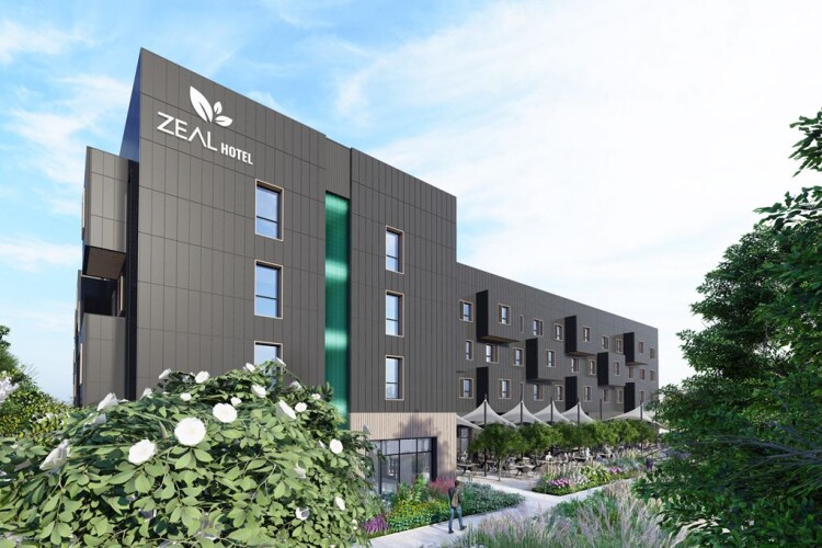 The first Zeal Hotel is being built in Exeter