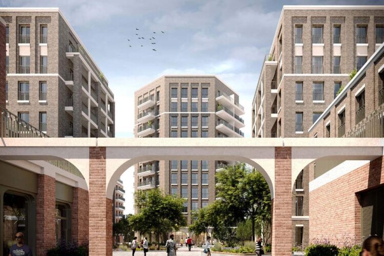 The proposed Manor Road development