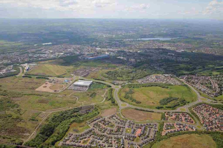 Ravenscraig remediation area