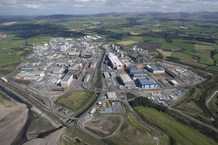 The Sellafield nuclear dump site covers two square miles