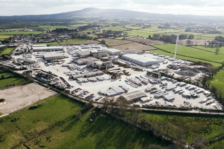 Tobermore Paving Products' production plant in Tobermore