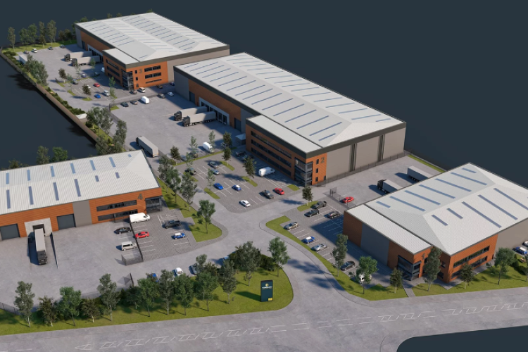 CGI of Catalyst Industrial Park 