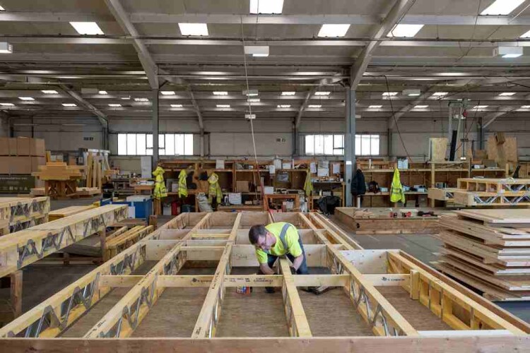 Springfield Timber Kit Systems' factory in Bellshill 