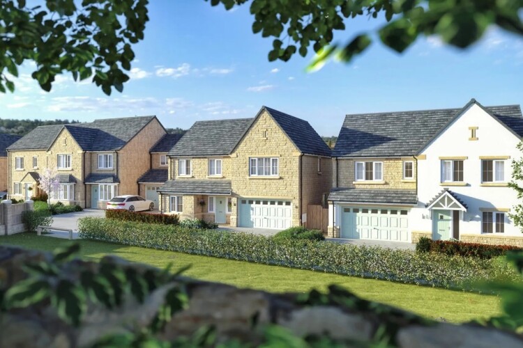 CGI of Stonebridge Homes&rsquo; Spencer Grange development in Skipton