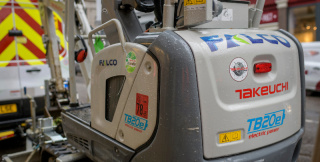 320x161.6 1737616204 takeuchi fully electric diggers work in central london outside st. pauls cathedral