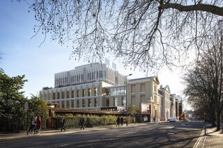 artist's impression of the new facility on Grays Inn Road