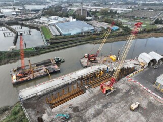 Works under way on Rippleway Wharf 