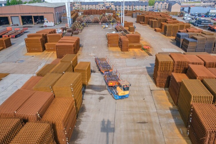 rcelorMittal Kent Wire's facility at Chatham Docks