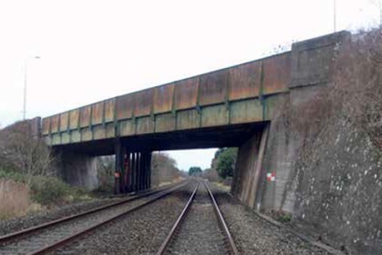 Winterstoke Road bridge is being replaced