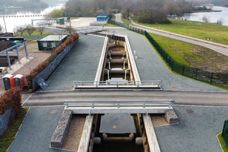 The Colwick Fish Pass [Photo credit: Jackson Civil Engineering]