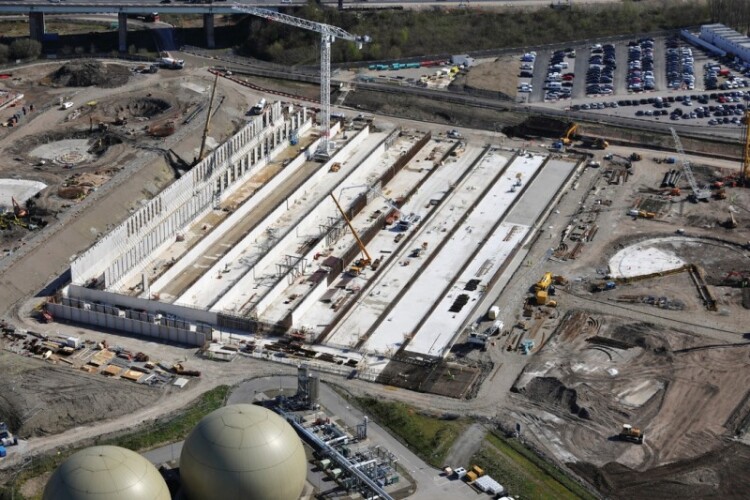 United Utilities' Davyhulme sewage works 