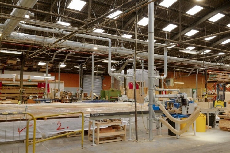 Latham Timber Manufacturing's Rochdale workshop