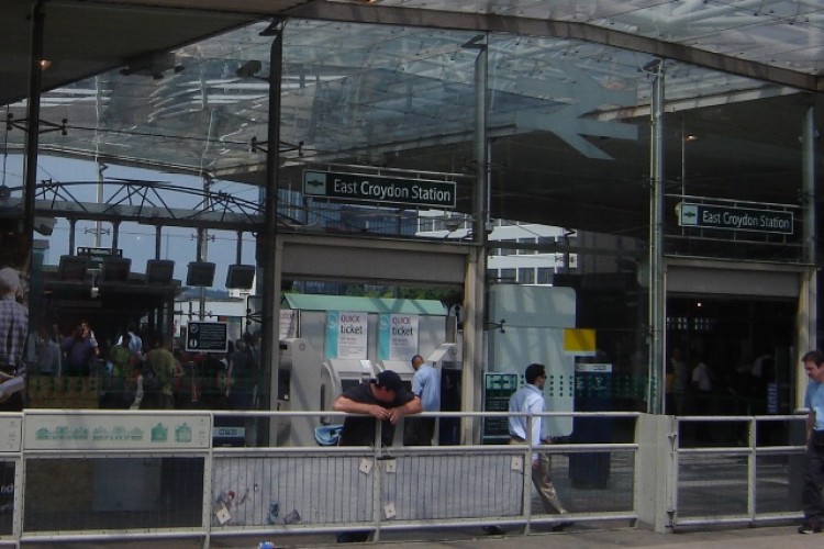 The incident took place at East Croydon station in January 2015