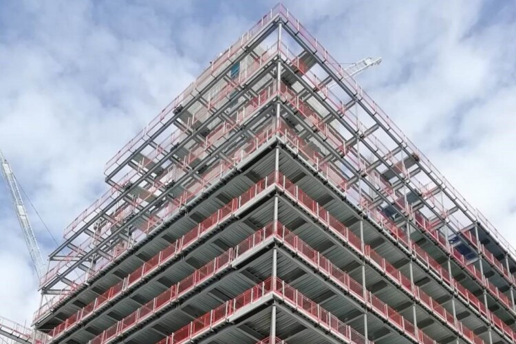 Billington supplied steelwork for Manchester's Circle Square development