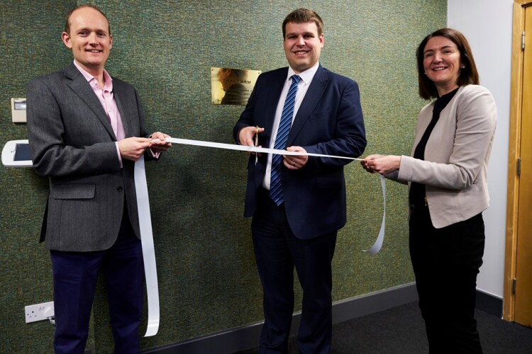 Thakeham's new office on the Kings Hill estate in West Malling was opened by the local council leader 