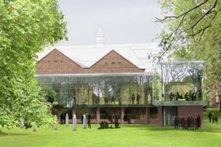 Artist's impression of the new wing