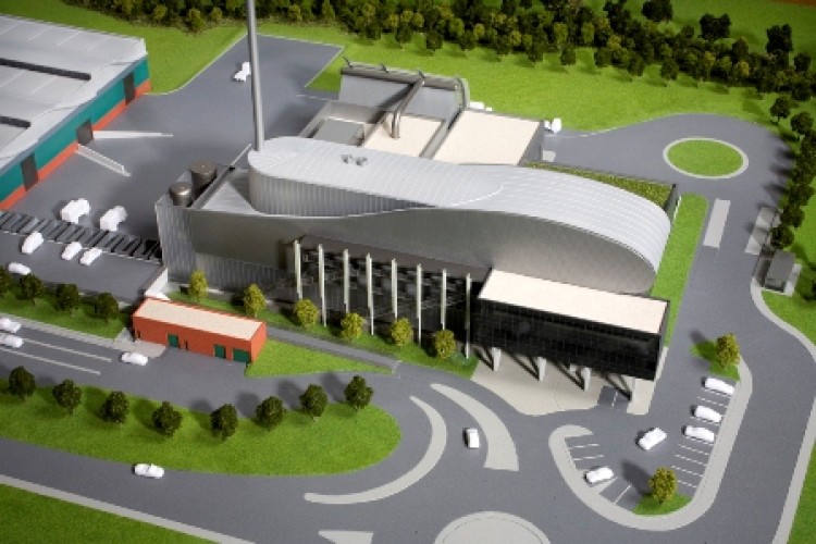 Artist&rsquo;s impression of the new Shropshire Energy Recovery Facility