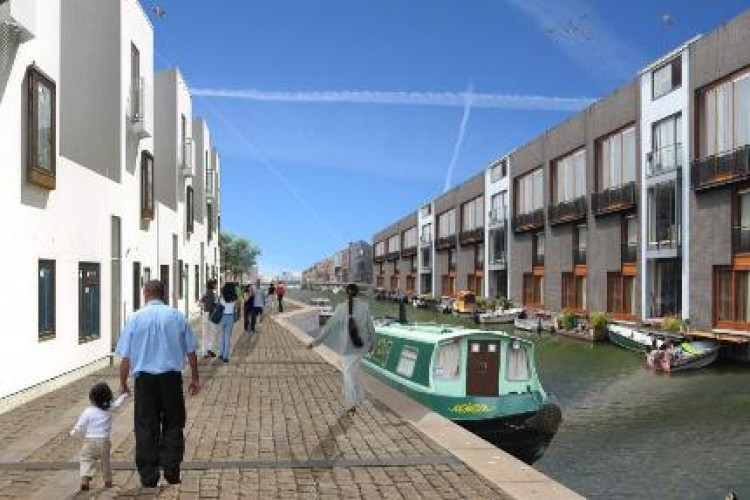 Artist impression of the Icknield development. Image courtesy of Urbed