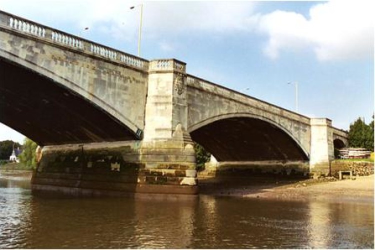 Chiswick Bridge is one of the structures to be refurbished