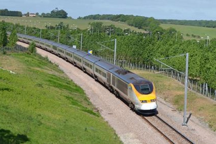 HS1 runs between London and the Channel Tunnel